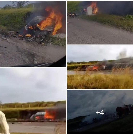 Lamentable accidente de transito esta tarde en Las Tunas, Cuba.