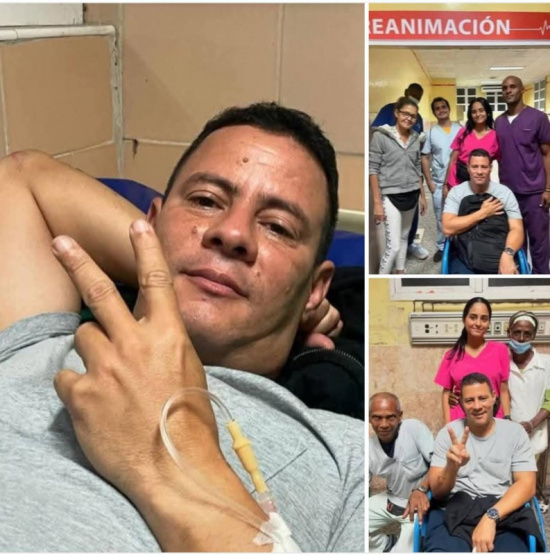 Israel Rojas del duo Cubano Buena fe tuvo un accidente de tránsito en La Habana.