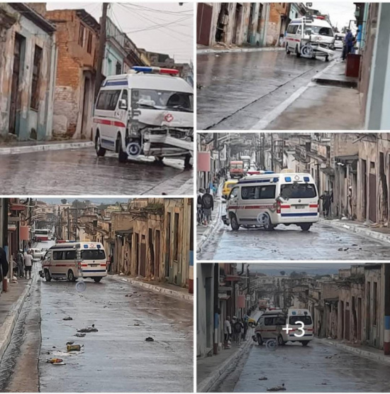 Accidente de tránsito en Matanzas, Cuba.