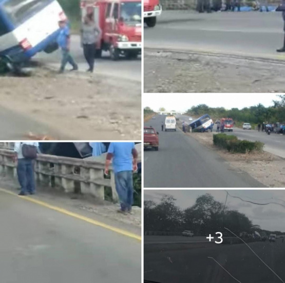 Accidente de tránsito en la Autopista Nacional de Cuba deja un saldo fatal.