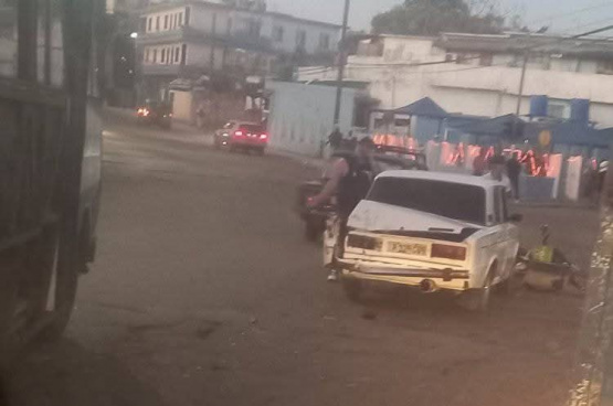 Accidente esta noche en el municipio Capitalino de Arroyo Naranjo.