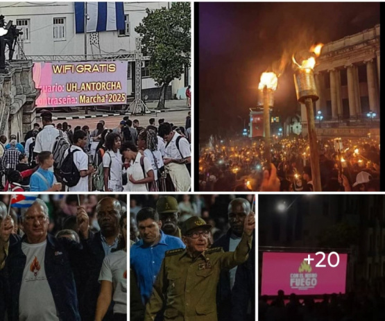 Marcha de la Wifi en Cuba