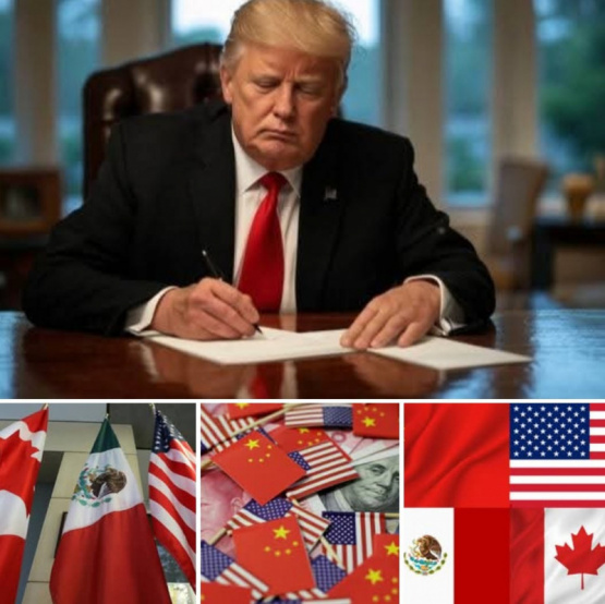 La administración Trump impone nuevos aranceles a Canadá, México y China.